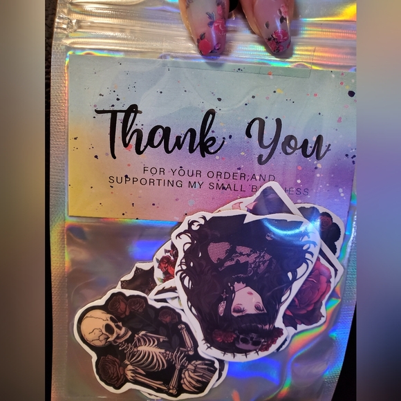 Goth Anime Girl Magnets Custom Handmade Toolbox Accessories - Picture 6 of 6